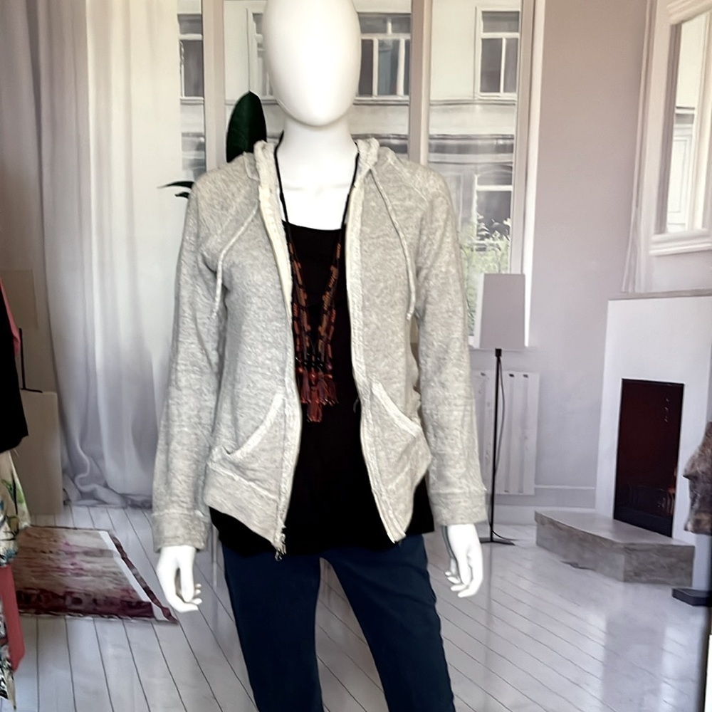 Pete & Greta Johnny Was Front Zip Hoodie. Size S. P5/A